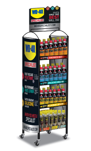 A WD40 Product Stand